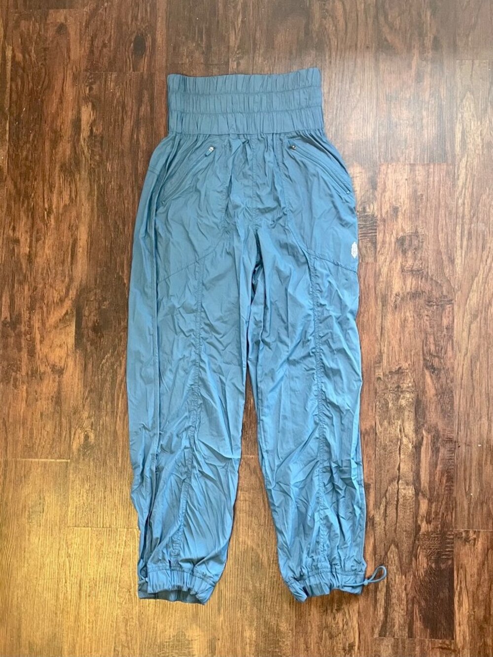 Free People FP Movement The Way Home Joggers in Coastline Teal - Picture 3 of 13